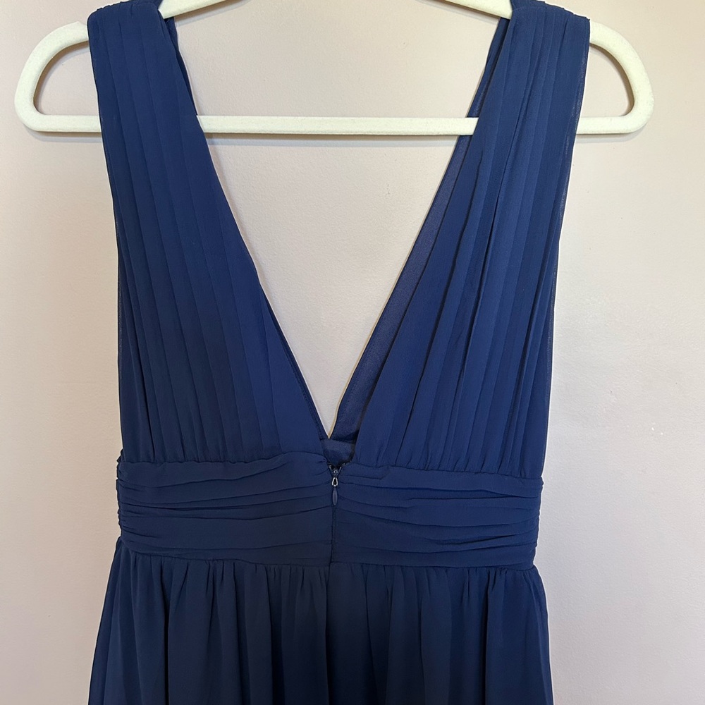 Lulus Heavenly Hues Navy Blue Maxi Dress - Picture 7 of 8
